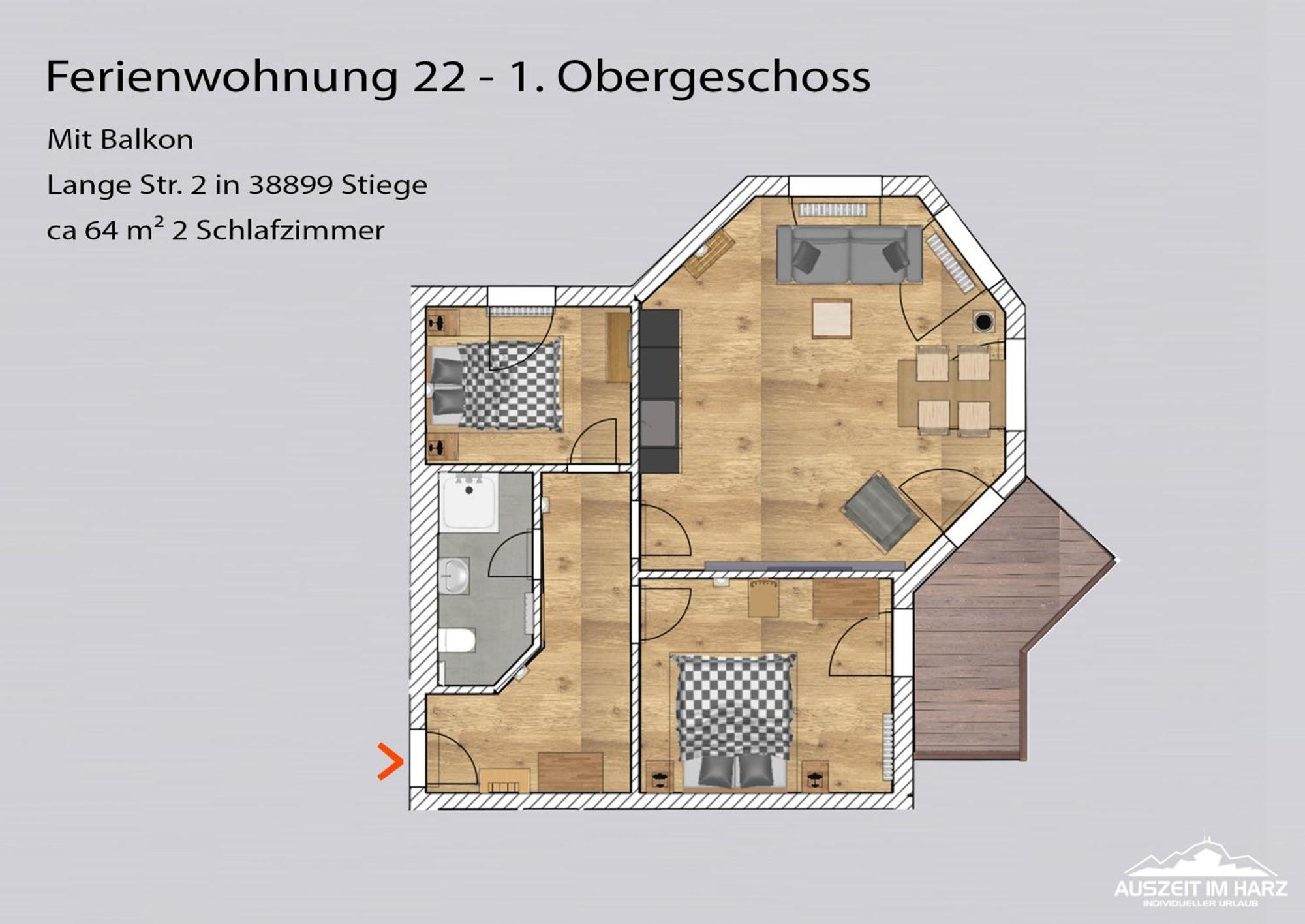 Auszeit-Im-Harz Haus 5 Wohnung 22 Stiege Exteriör bild